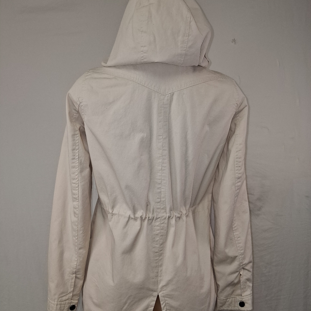 Joujou Stylish Cream Utility Jacket for Women size M - Picture 15 of 16